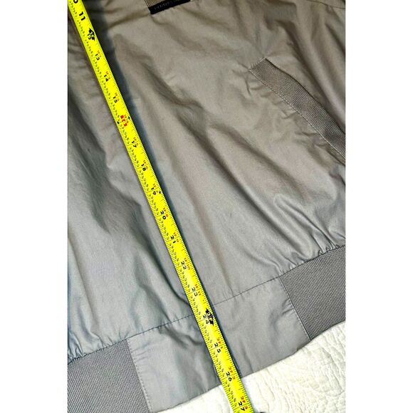 Vintage Light Gray Members Only Bomber Jacket | Size 46 | 80s Retro Icon - Picture 7 of 10